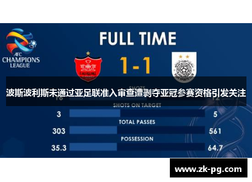 波斯波利斯未通过亚足联准入审查遭剥夺亚冠参赛资格引发关注 波斯波利斯未通过亚足联准入审查遭剥夺亚冠参赛资格引发关注